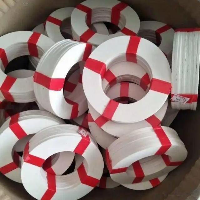 Bulk stock of solid PTFE (Teflon) flange gaskets, corrosion-resistant high-temperature sealing gaskets for chemical, oil & gas and food processing industries-LiLuan Technology