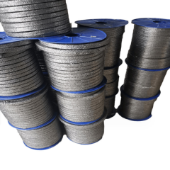 Bulk supply of carbon fiber gland packing spools, high performance carbon fiber sealing rope for valve and pump shaft sealing applications-LiLuan Technology