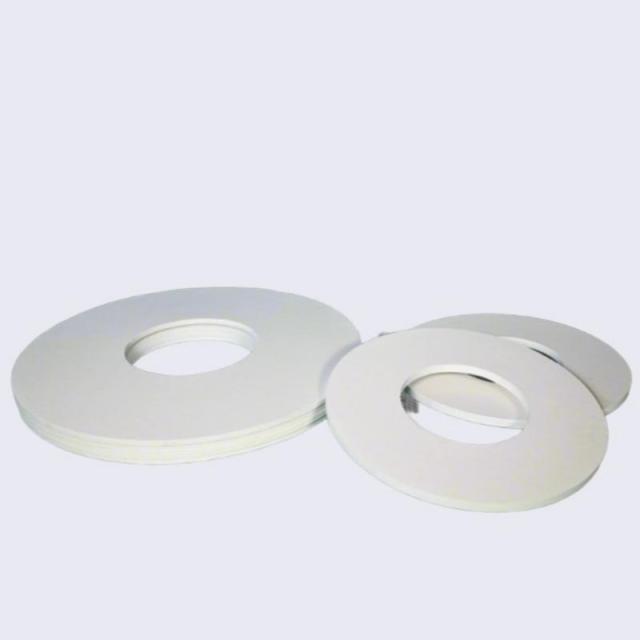 High temperature ceramic fiber gasket sheet (aluminum silicate fiber gaskets), thermal insulation flange gaskets for industrial furnace, pipeline and equipment sealing applications-LiLuan Technology