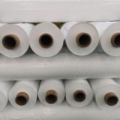 Bulk stock of PE heat shrink film rolls in factory, high performance polyethylene shrink wrap for industrial packaging, cargo bundling and dust-proof protection-LiLuan Technology