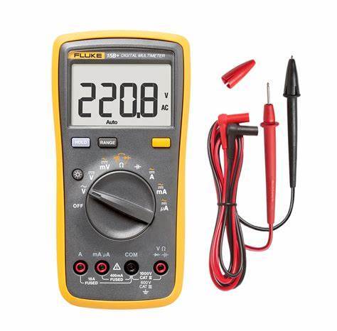 GENUINE FLUKE 15B MAX-01 DMM Digital multimeter with TL75 test leads Tester F15B+ NEW
