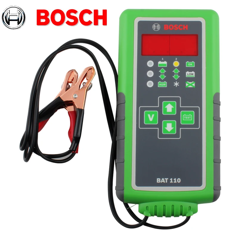 GENUINE New ! Original Bosch BAT 110 (BAT110) Battery Tester for AGM and GEL 0986AT0760