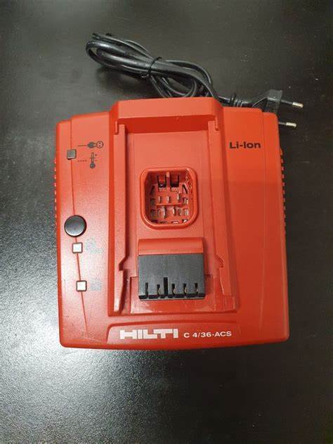 Genuine HILTI C4/36-ACS Battery Charger Li-Ion 230V