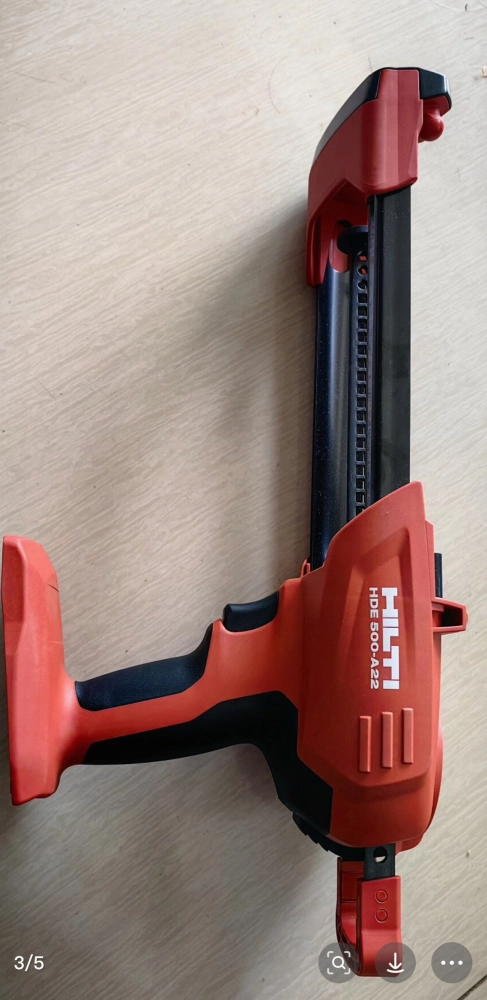 Pistolet Extrudeur Hilti HDE 500-A22 – 21,6 V – Sans Batterie – Occasion