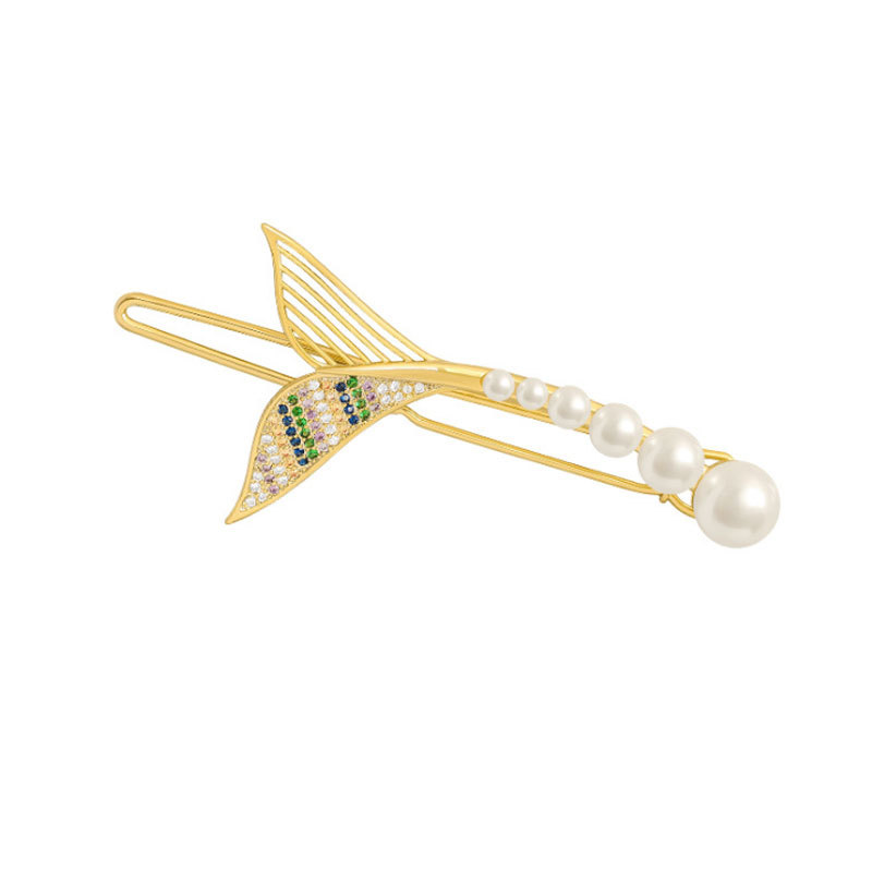 Women Hair Accessory Crystal Word Hair Pins Gold Letter Hair Week Rhinestone Promotion Gift Fashion Custom gold jewelry set