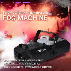 CH 3000W Smoke Fog Machine Stage Light For Wedding Party,Fog Machine For Wedding Stage Light Fog Machine