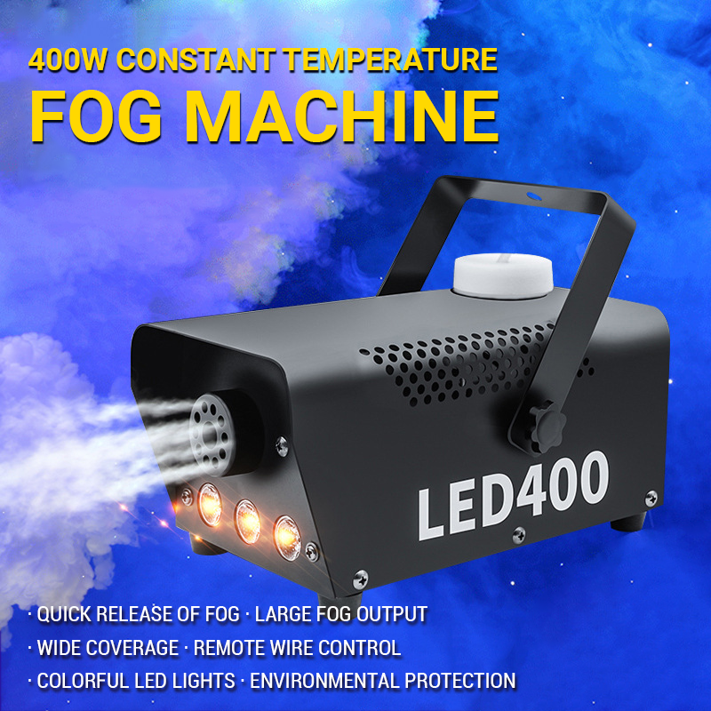 CH High Power 400W DMX Remote Control Smoke Machine Factory Water Base Low Lying Fog Machine Stage Effect