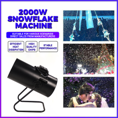 CH 2000W Snow Ice Machine Milk Snow Ice Machine For Wedding Stage,Shaved Ice Machine Commercial