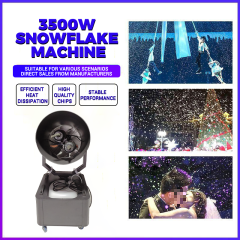 CH 3500W Snow Making Machine For Party Wedding Stage,Snowflake Ice Cream Machine For Sale