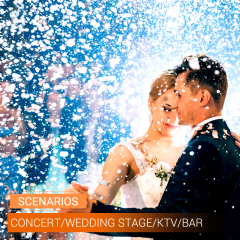CH 1300W Snow Flake Ice Making Machine For Party Wedding,Machine Snowflake Ice Machine Snow For Stage