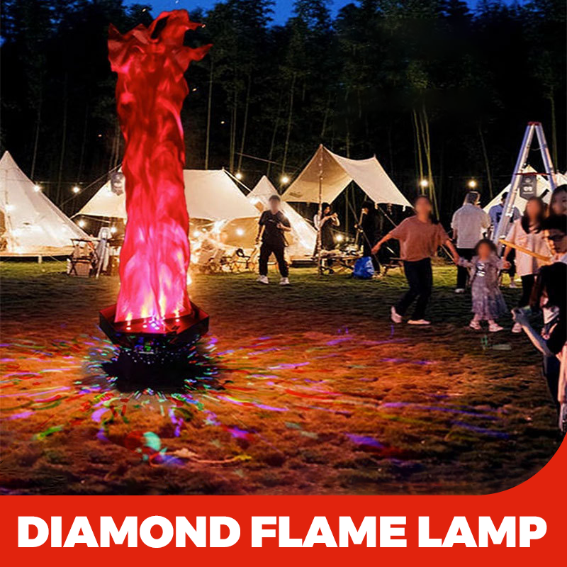 CH 460W Diamond Fire Flame Machine For Stage Wedding,Fire Machine Flame Projector For Concert Disco DJ