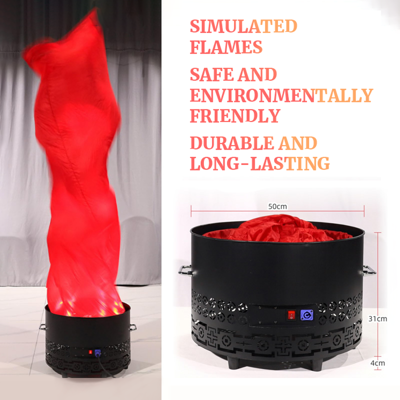 CH 480W Circular Fire Flame Machine For Party,Hot Sale Led Fire Flame Machine For Wedding
