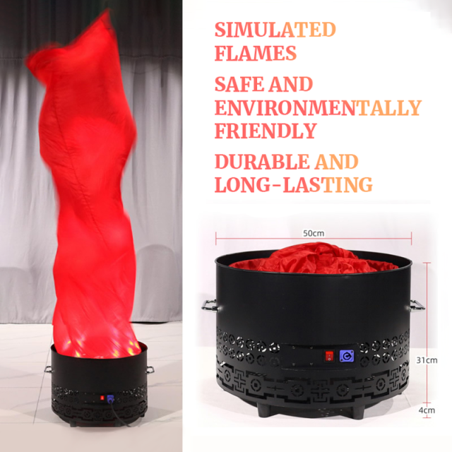 CH 480W Circular Fire Flame Machine For Party,Hot Sale Led Fire Flame Machine For Wedding