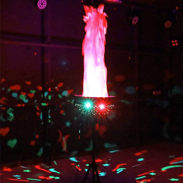 CH 460W Diamond Fire Flame Machine For Stage Wedding,Fire Machine Flame Projector For Concert Disco DJ