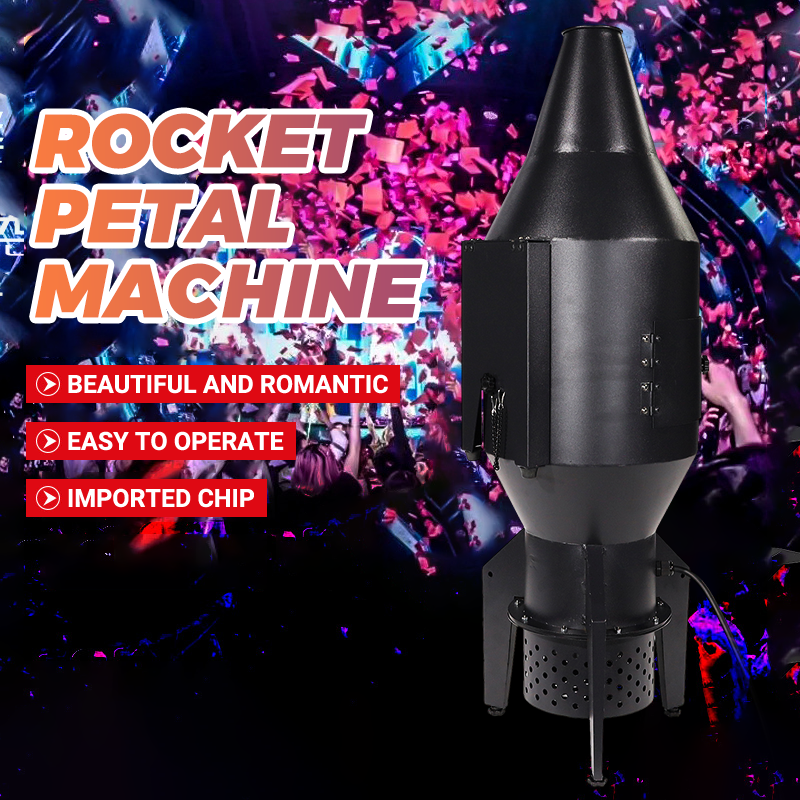 CH 1500W Stage Effect Equipment,Paper CO2 Confetti Blow Machine For Wedding Party