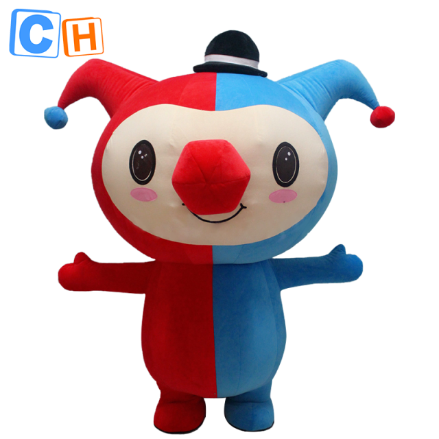 CH Cue Joker Theme Mascot Costume Custom Adults For Kids,Mascot Costume Custom For Party