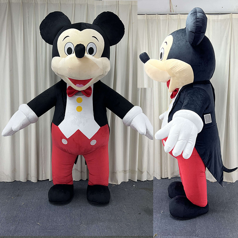 CH Mickey Mouse Theme Mascot Costume Cartoon Character For Party,Cartoon Mascot Costumes For Adults