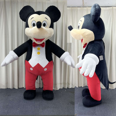 CH Mickey Mouse Theme Mascot Costume Cartoon Character For Party,Cartoon Mascot Costumes For Adults