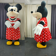 CH Mickey Mouse Theme Mascot Costume Cartoon Character For Party,Cartoon Mascot Costumes For Adults