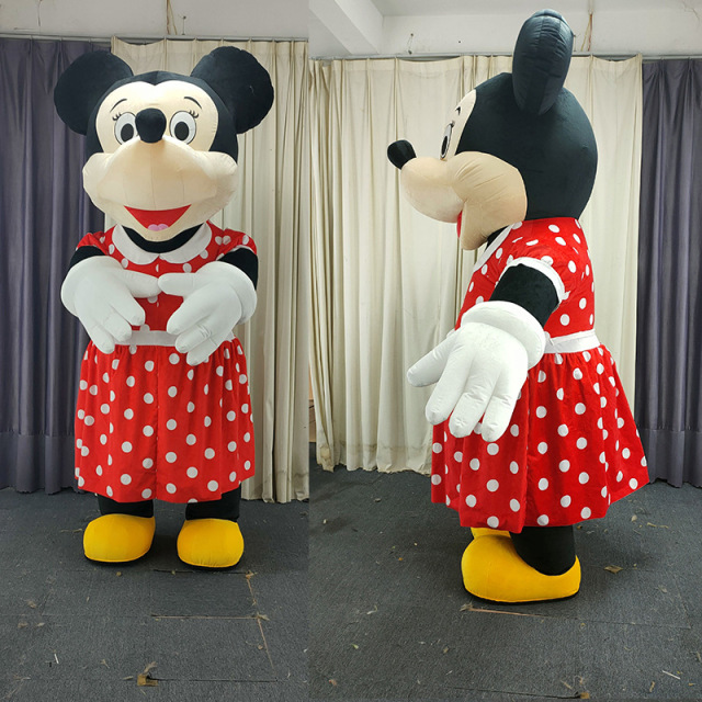 CH Mickey Mouse Theme Mascot Costume Cartoon Character For Party,Cartoon Mascot Costumes For Adults