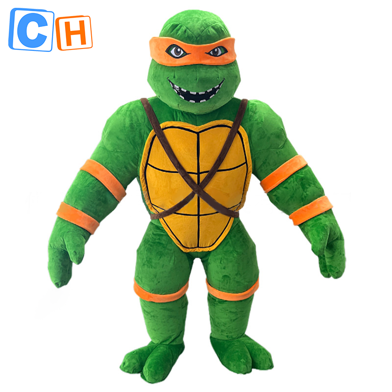 CH Teenage Mutant Ninja Turtles Mascot Costumes For Adults,Party Mascot Cartoon Mascot Costume For Sale