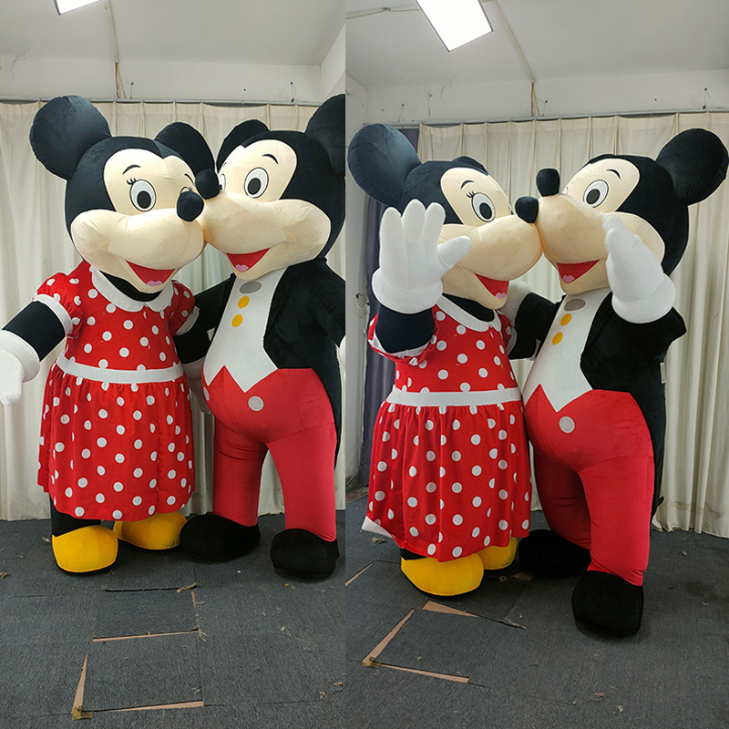 CH Mickey Mouse Theme Mascot Costume Cartoon Character For Party,Cartoon Mascot Costumes For Adults