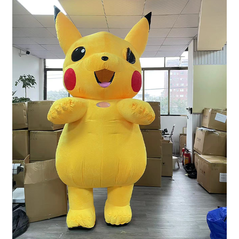 CH Pikachu Custom Mascot Costumes For Party,Party Mascot Cartoon Mascot Costume For Sale