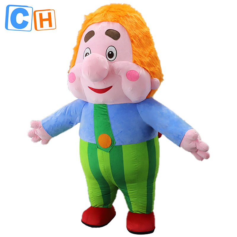 CH Karlsson Theme Mascot Costume Party For Kids,Hot Sale Inflatable Mascot Costume For Party