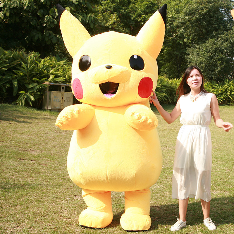 CH Pikachu Custom Mascot Costumes For Party,Party Mascot Cartoon Mascot Costume For Sale