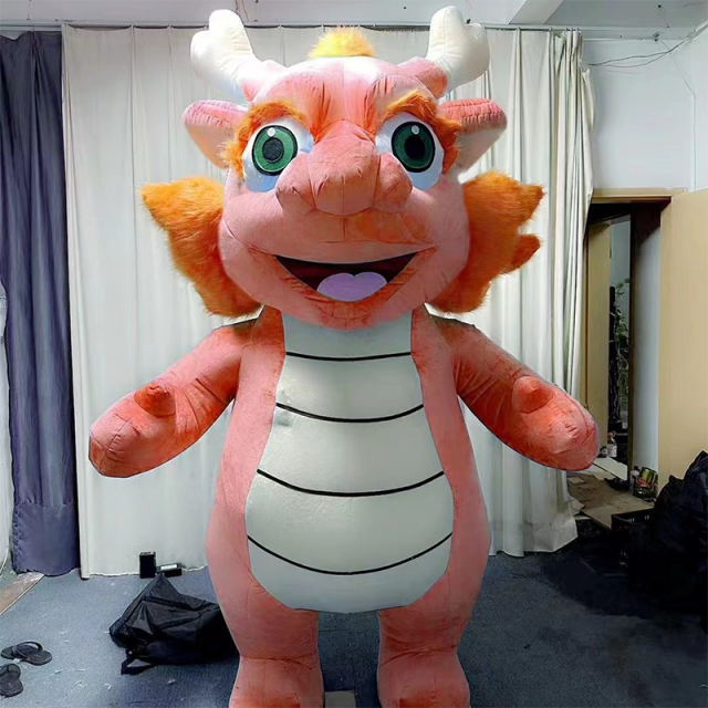 CH Colorful Dragon Mascot Costume Cartoon Character For Kids,Hot Sale Mouse Mascot Costume For Adults