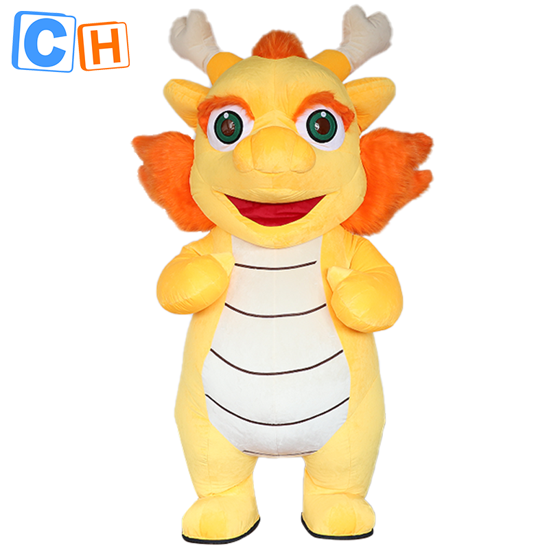CH Colorful Dragon Mascot Costume Cartoon Character For Kids,Hot Sale Mouse Mascot Costume For Adults
