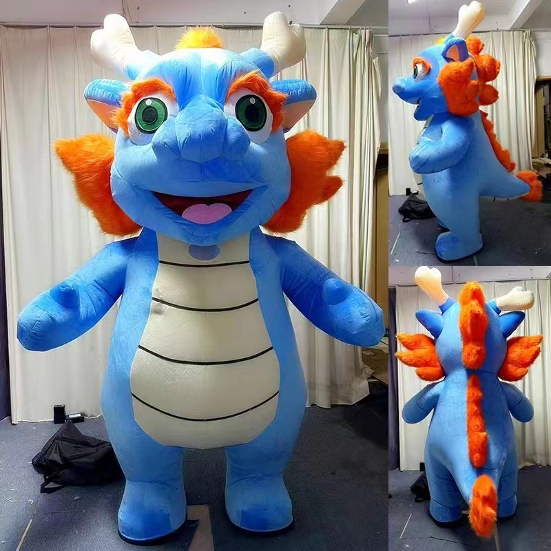 CH Colorful Dragon Mascot Costume Cartoon Character For Kids,Hot Sale Mouse Mascot Costume For Adults