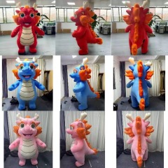 CH Colorful Dragon Mascot Costume Cartoon Character For Kids,Hot Sale Mouse Mascot Costume For Adults
