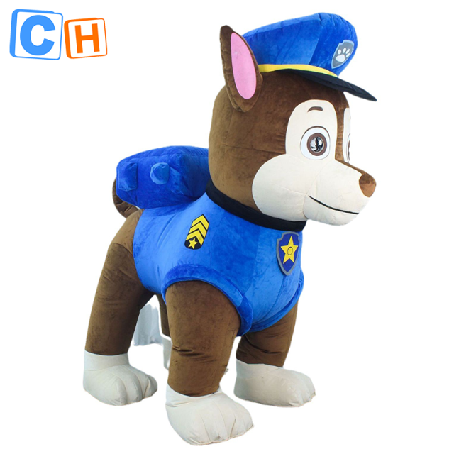 CH Woof Team Mascot Costume Cartoon Character For Sale,Adult Cartoon Costume Bear For Adults