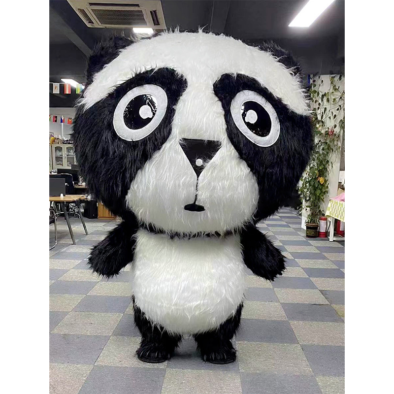 CH Giant Panda Animal Cosplay Mascot Costume For Adults,Hot Sale Inflatable Mascot Costumes For Sale