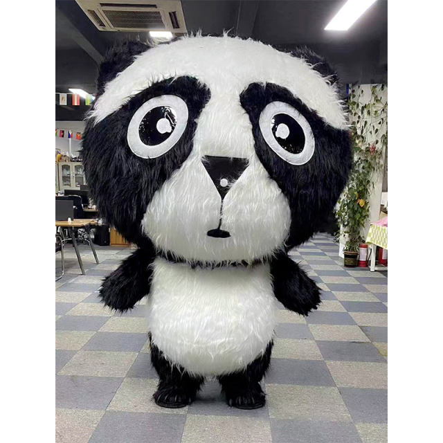 CH Giant Panda Animal Cosplay Mascot Costume For Adults,Hot Sale Inflatable Mascot Costumes For Sale
