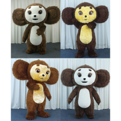 CH Cheburashka Mascot Costume Cartoon Character For Sale,Hot Sale Inflatable Mascot Costumes For Kids