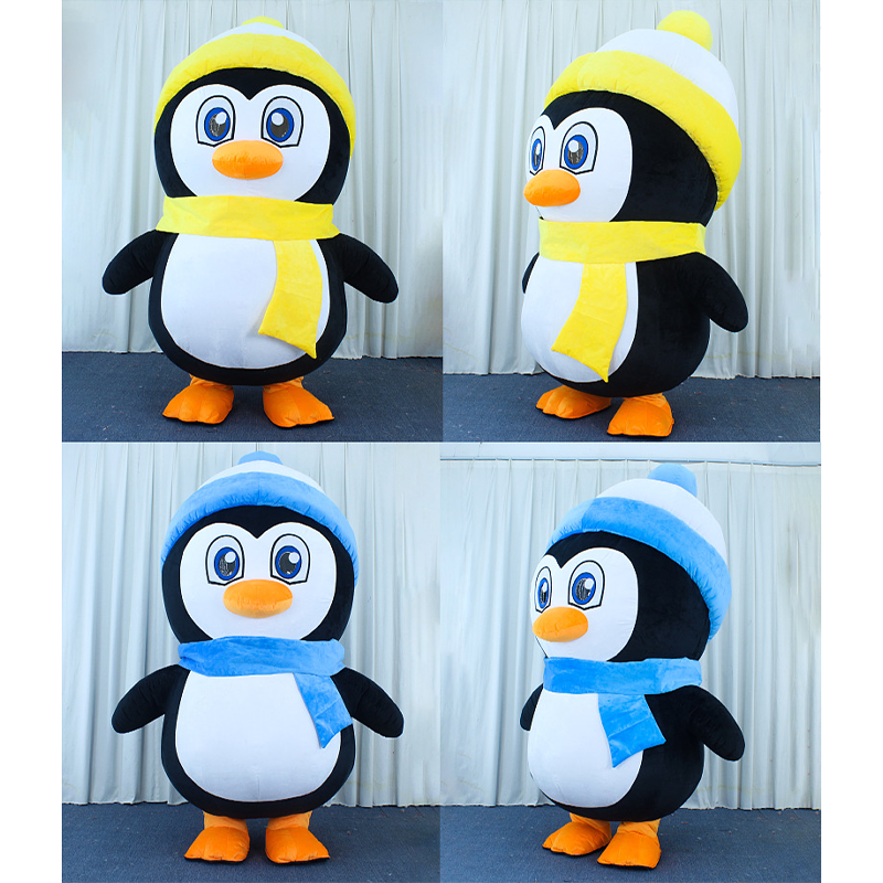 CH Cue Penguin Mascot Costume Adult For Sale,Animal Adult Mascot Costume For Adults