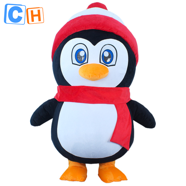 CH Cue Penguin Mascot Costume Adult For Sale,Animal Adult Mascot Costume For Adults