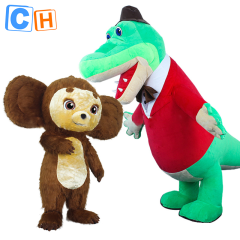 CH Crocodile Mascot Costume Cartoon Character For Adults,Hot Sale Inflatable Costumes For Kids