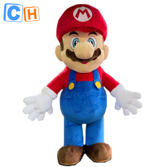 CH Mario Mascot Costume Custom Adults For Sale,Hot Sale Custom Mascot Costumes
