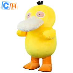 CH Psyduck Mascotte Costume Cartoon Mascot For Adults,Adult Cartoon Psyduck Costume For Adults