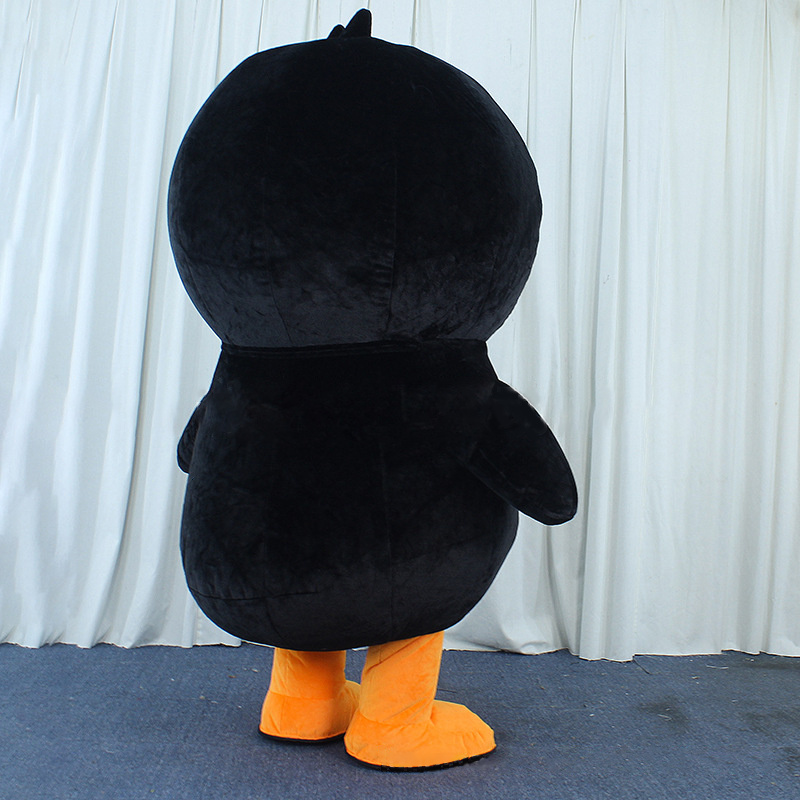 CH Cue Penguin Mascot Costume Custom Adults For Sale,Commercial Realistic Cartoon Mascot Costume