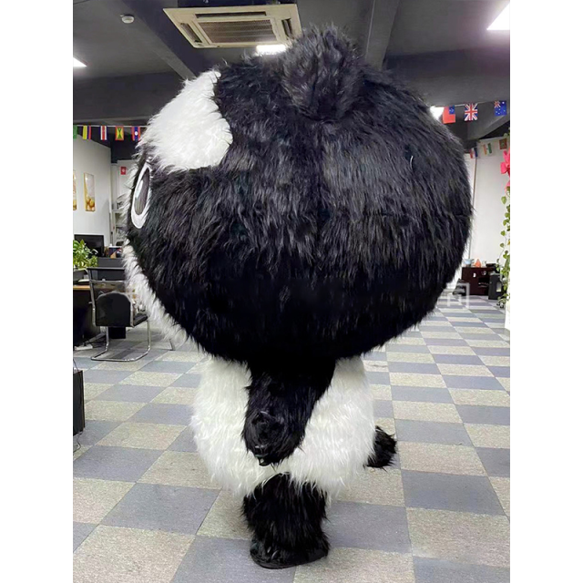 CH Giant Panda Animal Cosplay Mascot Costume For Adults,Hot Sale Inflatable Mascot Costumes For Sale