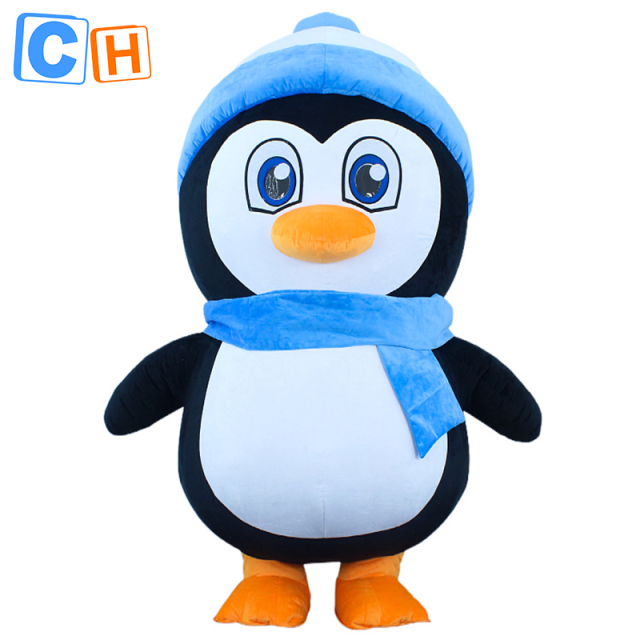 CH Cue Penguin Mascot Costume Adult For Sale,Animal Adult Mascot Costume For Adults