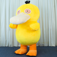 CH Psyduck Mascotte Costume Cartoon Mascot For Adults,Adult Cartoon Psyduck Costume For Adults