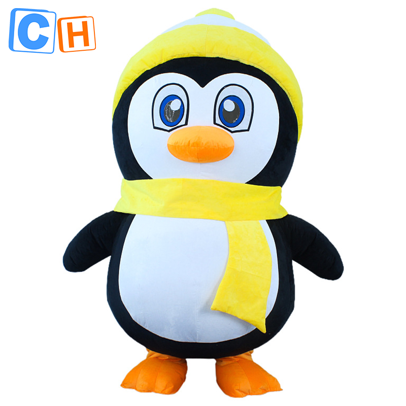 CH Cue Penguin Mascot Costume Adult For Sale,Animal Adult Mascot Costume For Adults