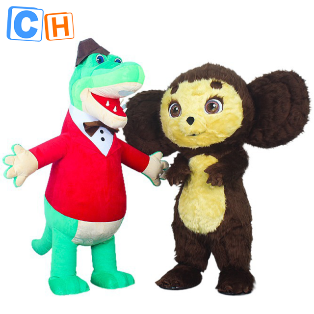 CH Crocodile Mascot Costume Cartoon Character For Adults,Hot Sale Inflatable Costumes For Kids