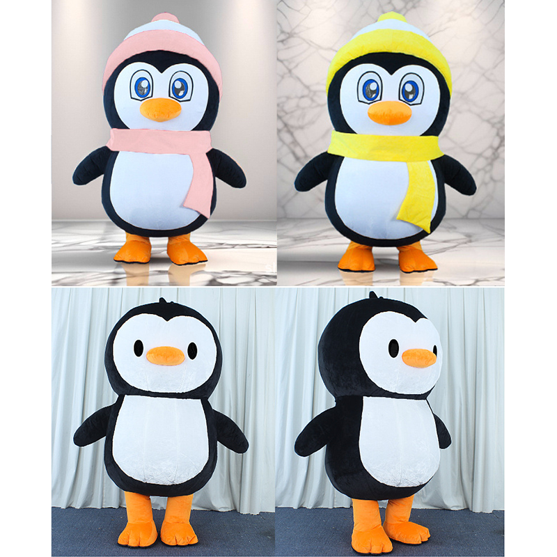 CH Cue Penguin Mascot Costume Adult For Sale,Animal Adult Mascot Costume For Adults