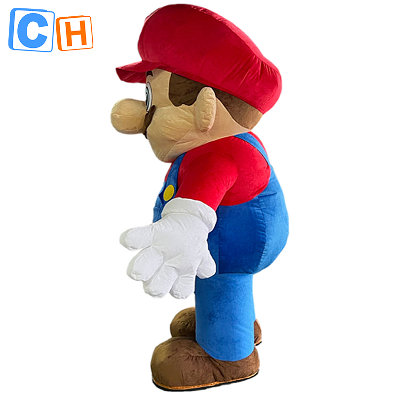 CH Mario Mascot Costume Custom Adults For Sale,Hot Sale Custom Mascot Costumes